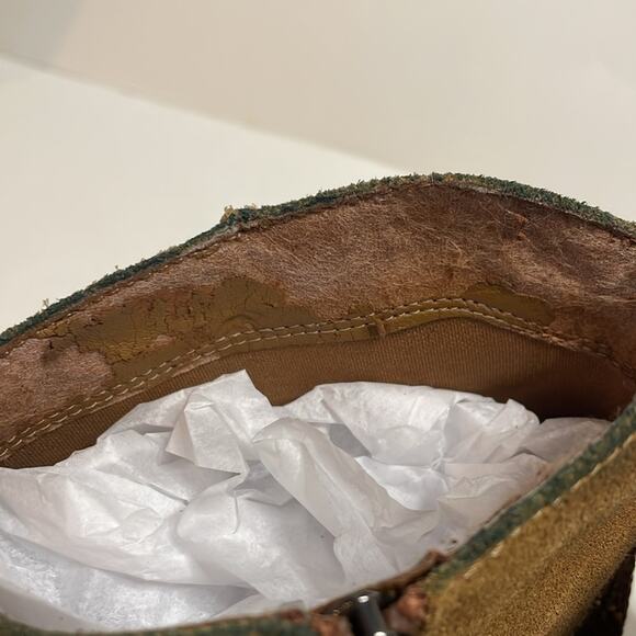 Marc Fisher Stefani leather brown ankle boot with Western style - Picture 9 of 9